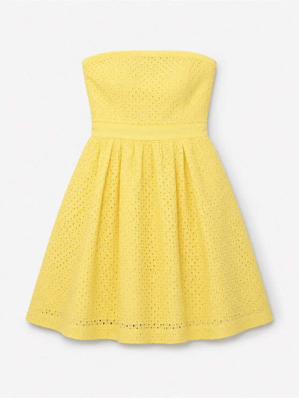 BANANA REPUBLIC EMBROIDERED EYELET DRESS - Picture 2 of 6